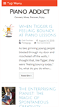 Mobile Screenshot of pianoaddict.com